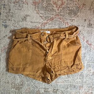 O’Neill Linen Beach Shorts with Matching Belt